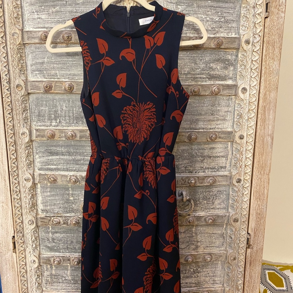 ANONYME Italian design midi dress